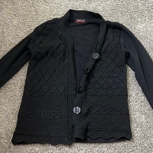 Knitted heavy jacket